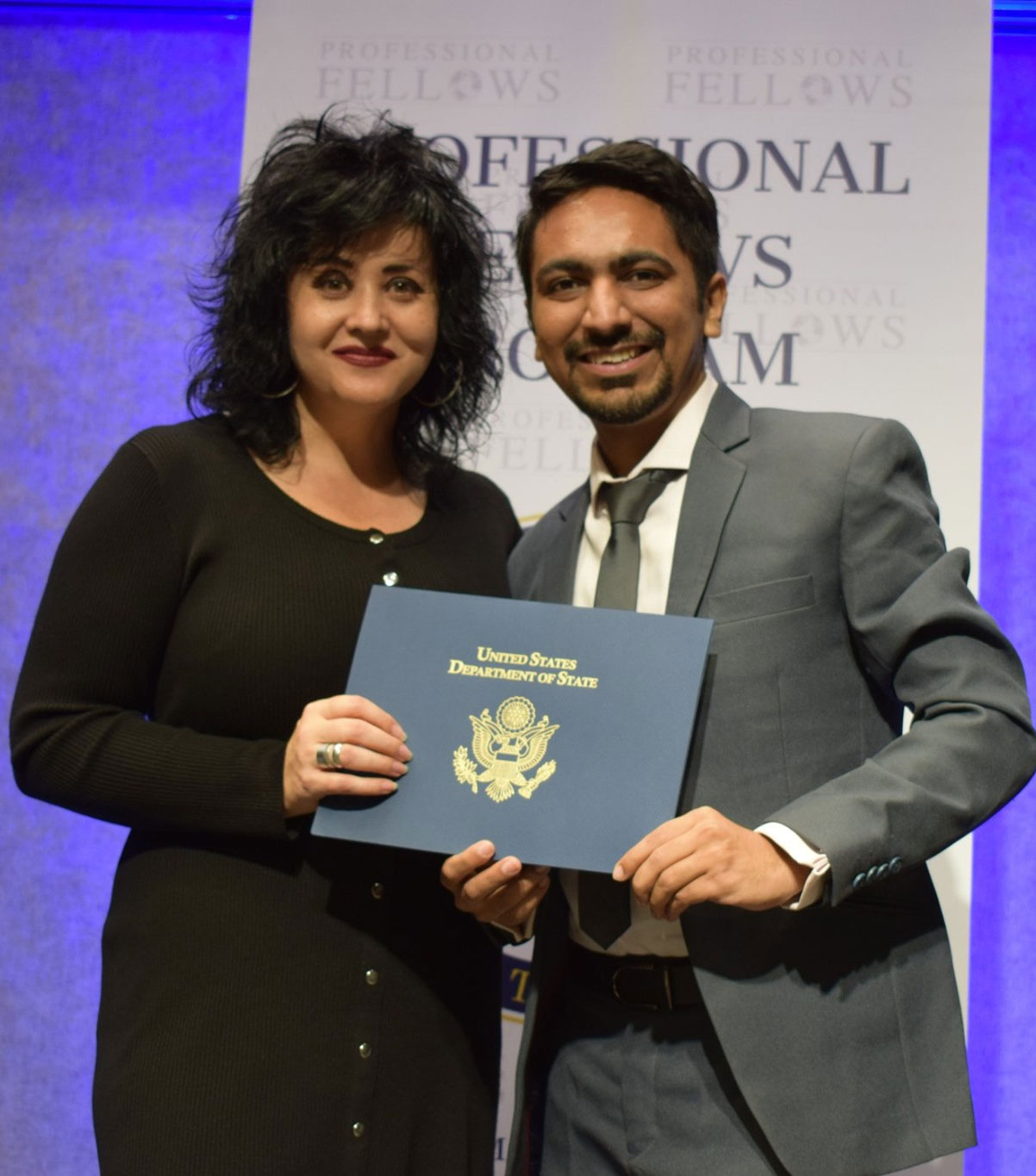 Dhamesh Gohil at the Professional Fellows Exchange Program